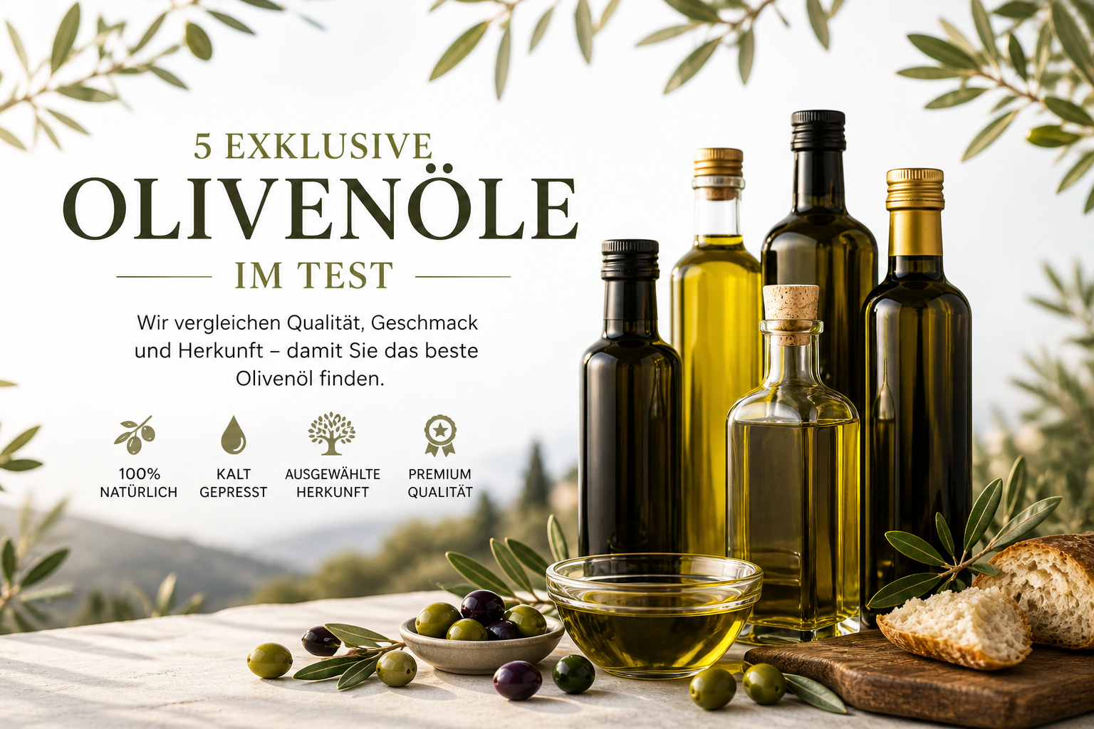 PREMIUM Olivenöl Online shop FINEDINE24